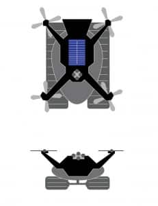 Hegemony, un concept de  mini drone susceptible de faciliter  les missions de reconnaissance de Curiosity